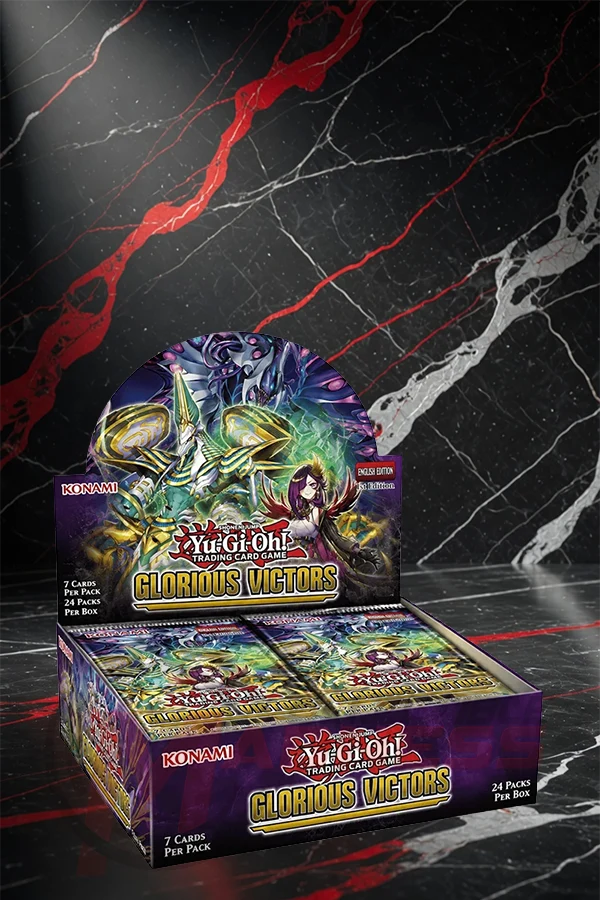 GLVI-Foil-Single-US-Cutout YU-GI-OH! - TCG Glorious Victors Booster Box - Image 1