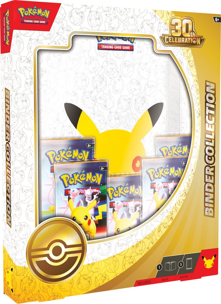 Pokemon-TCG-30th-Celebration-Binder-Collection_EN-1 Pokemon - TCG - 30th Celebration Binder Collection - Image 1